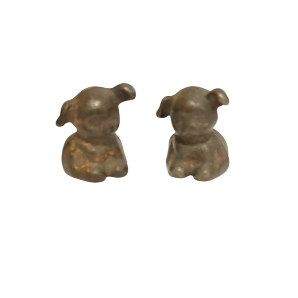 Vintage Cast Iron Puppy Dog Paperweights
Set of 2 - Picture 6 of 8